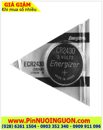 Pin CMOS CR2450; Pin CMOS Energizer CR2450 lithium 3V _Made in Indonesia
